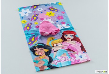 Poncho Playa Infantil Microfibra 55x110 Princesas Disney 1232
