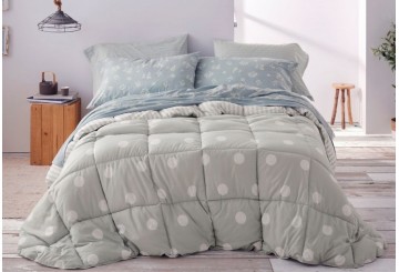 Edredón Duvet Nórdico BURRITO BLANCO Reversible 263-04 menta